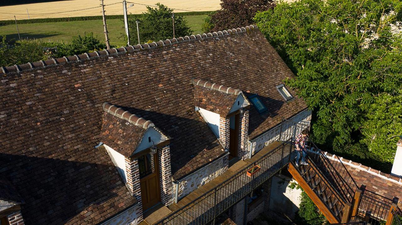 Hotel La Grange Des Blins Jouy  Exterior foto