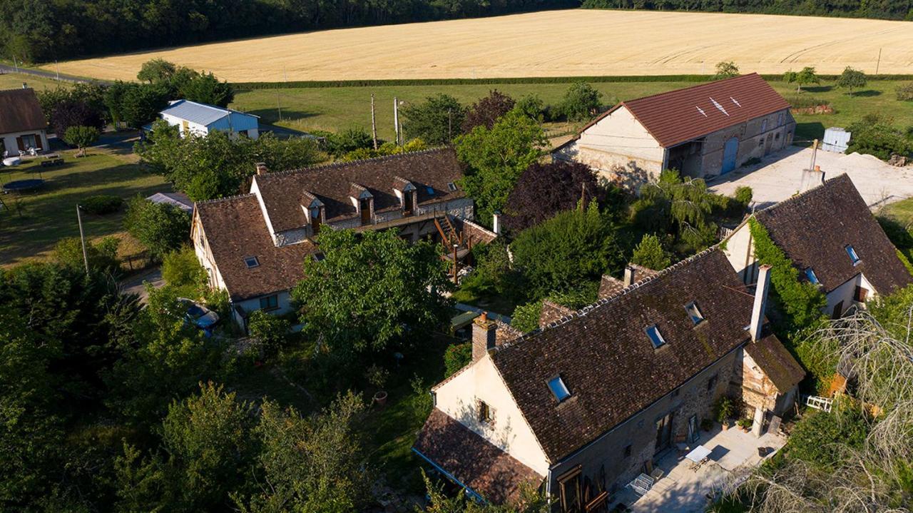 Hotel La Grange Des Blins Jouy  Exterior foto